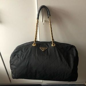 Prada Quilted Chain traveling bag